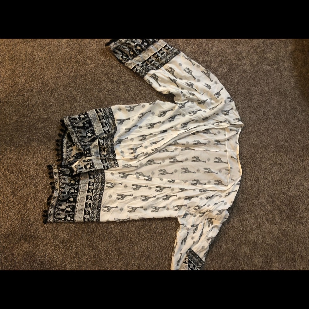 Cute giraffe cardigan